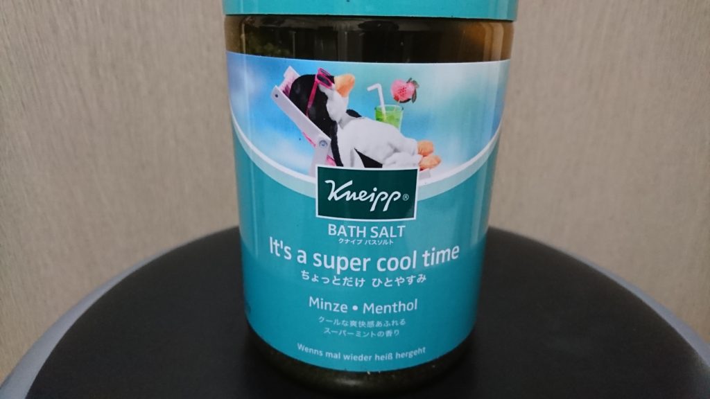 クナイプ バスソルト ”スーパーミントの香り”で夏の冷え対策